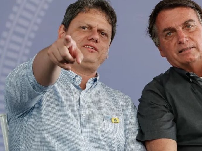 Tarcísio confirma ida à manifestação pró-Bolsonaro em São Paulo