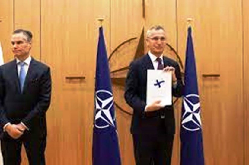 Finlândia e Suécia submetem oficialmente pedidos de adesão à Otan