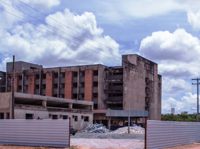 MPF cobra na Justiça cumprimento de acordo para retomada das obras do Hospital Central em Mato Grosso