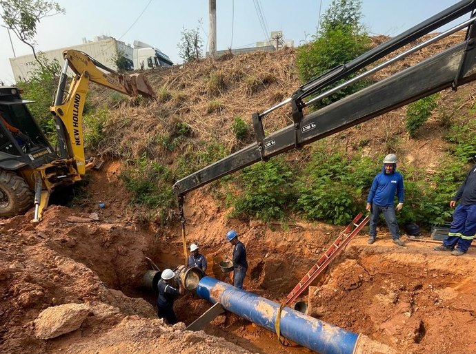 Abastecimento de água será interrompido no próximo sábado,12, para obras em Complexo Leblon