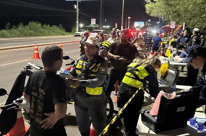 Operação Lei Seca remove 55 motocicletas no bairro Alameda, em VG