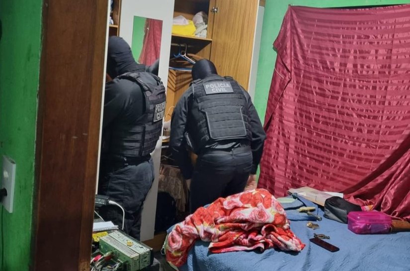 Polícia Civil faz operação e atinge núcleo do Comando Vermelho em Rondonópolis,MT