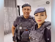 Novas imagens das câmeras corporais da PM mostram as reações do tenente-coronel Geraldo Neto após chegada da polícia