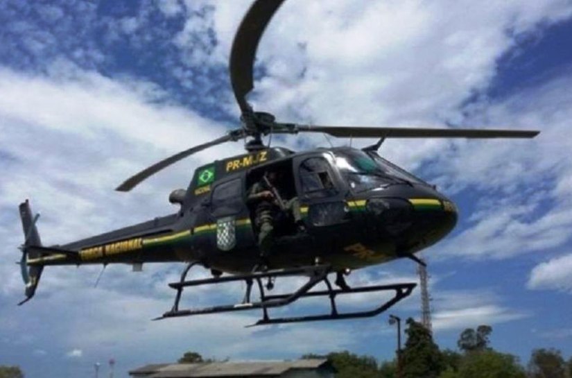 Helicóptero da Força Nacional cai no Pantanal em ação contra queimadas