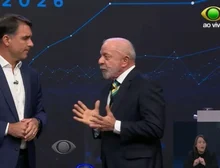 Flávio x Lula: 1º bloco de debate na TV é marcado por ataques e acusações