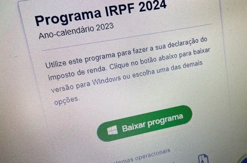 Receita já recebeu mais de 1,86 milhão de declarações do IRPF 2024