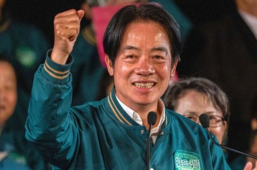 Lai, do partido governista de Taiwan, vence eleições presidenciais