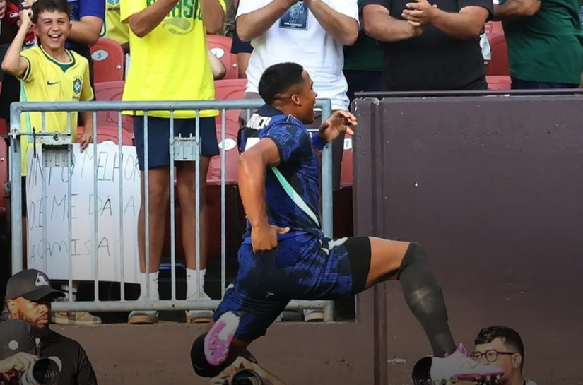 Endrick brilha, Brasil vence o Egito e encerra preparação para a Copa