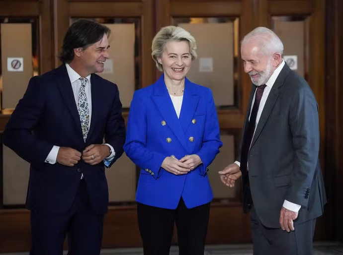 Em carta a Lula, líderes da UE reafirmam compromisso de assinar acordo Mercosul–UE