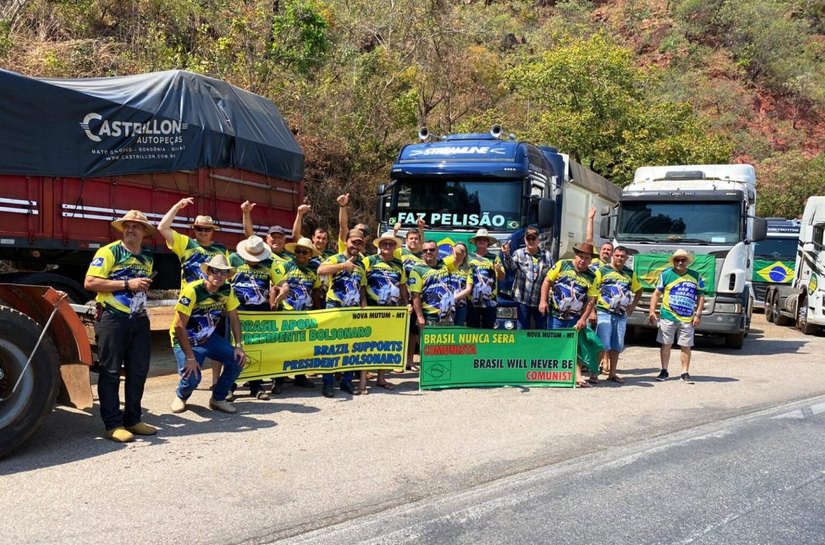 Milhares de MT estão em Brasília em apoio a Bolsonaro; PM espera 100 mil pessoas no ato