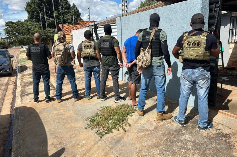 Polícia Civil cumpre mandados contra facção ligada ao tráfico de drogas em Tapurah