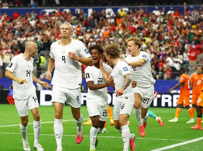 Haaland decide, Noruega vence Costa do Marfim e vai pegar o Brasil