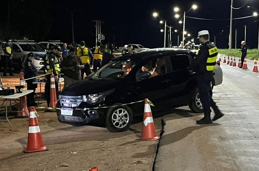 Operação Lei Seca resulta em três autuações criminais na MT-040 de acesso a Santo Antônio de Leverger,MT