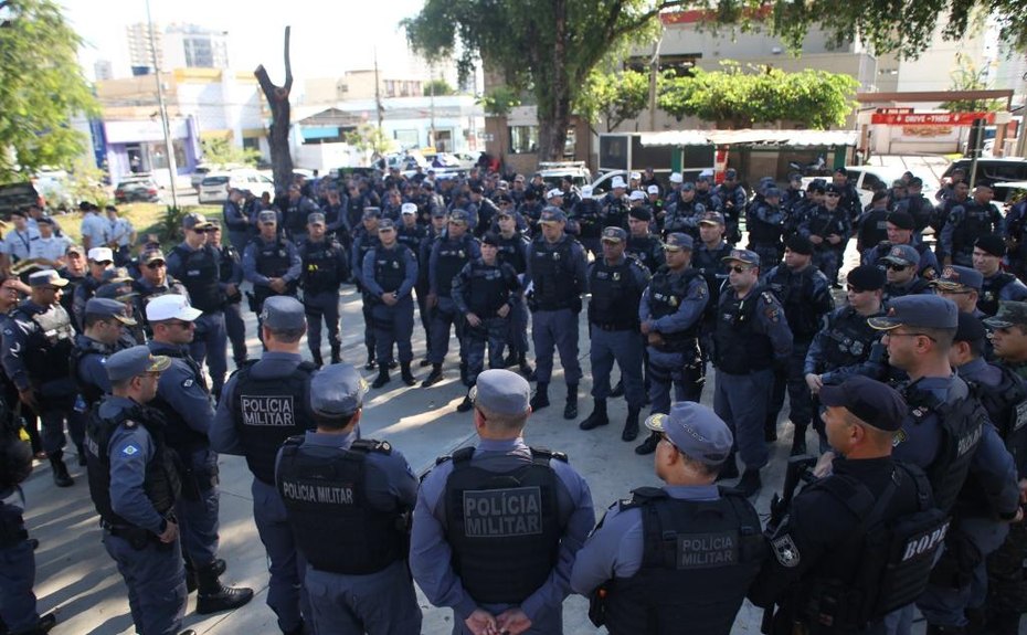 Polícia Militar reforça policiamento com mais de 300 militares na região central de Cuiabá e Várzea Grande