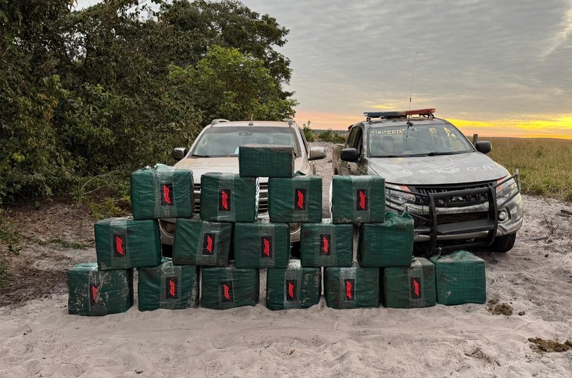 Gefron apreende mais de 550 quilos de cocaína e causa prejuízo de R$ 14 milhões às facções criminosas