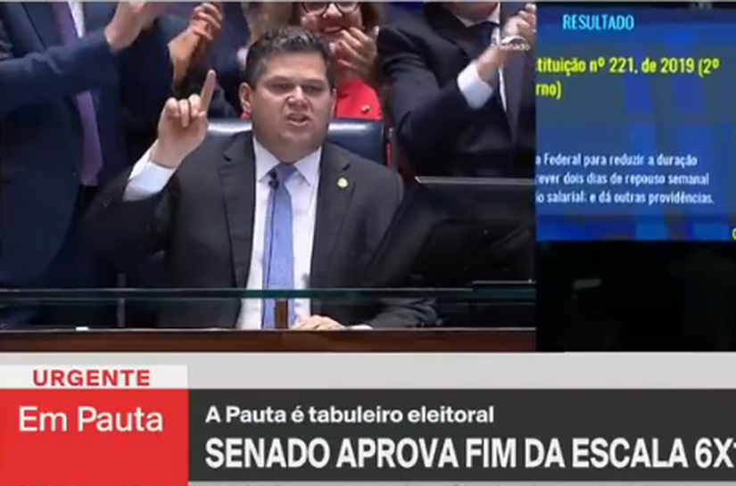 Senado aprova PEC que acaba com a escala 6x1; texto vai à promulgação
