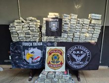 Forças de segurança apreendem 250 quilos de cocaína e causam prejuízo de R$ 15 milhões às facções criminosas