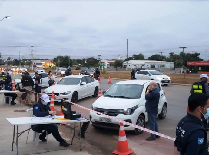 Operações integradas prendem 58 pessoas por embriaguez ao volante e recupera veículos roubados