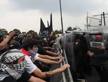 Dia de abertura da Copa do Mundo foi marcado por protestos na Cidade do México