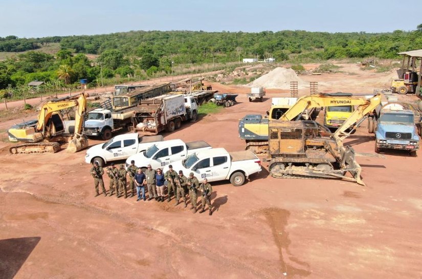 Sema-MT combate extração ilegal de minérios na região Norte de MT