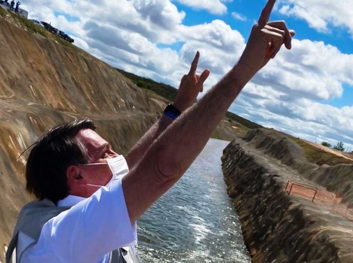 Governo aciona comporta do Eixo Norte da Integração do São Francisco