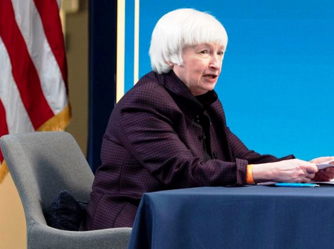 Secretária do Tesouro dos EUA pede imposto corporativo mínimo em escala global para as multinacionais