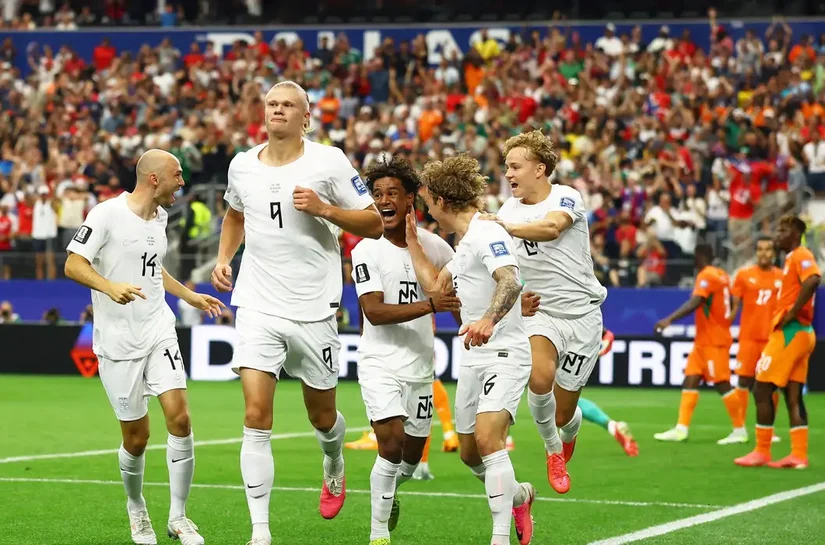 Haaland decide, Noruega vence Costa do Marfim e vai pegar o Brasil