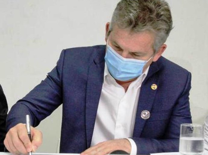 Mauro Mendes repassa R$ 1,2 milhão para concluir obra do Hospital Lions da Visão