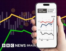 Quem está à frente nas pesquisas para Presidência na eleição 2026? Veja no agregador da BBC News Brasil