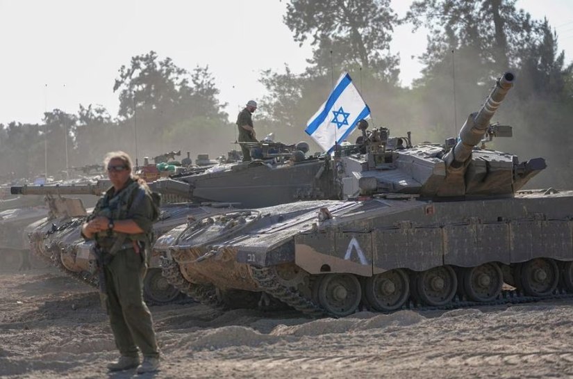 Exército de Israel avança com tanques e expande operação por terra em Gaza