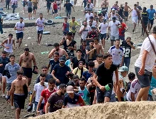 'Situação fora de controle': Espanha mobiliza Exército após milhares de migrantes cruzarem de Marrocos para Ceuta; ao menos 10 morreram
