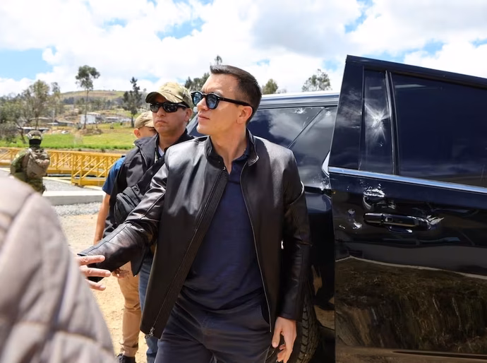 O ataque ao comboio de Daniel Noboa destaca a mistura de descontentamento e violência na zona rural do Equador