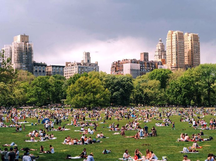 Nova York reinventa a vida em suas ruas