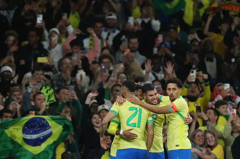 Brasil joga bem e derrota Senegal por 2 a 0 em amistoso em Londres