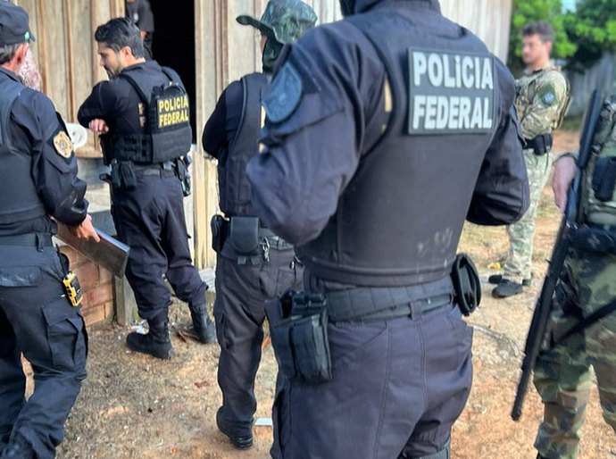 PF reprime garimpo ilegal em terra indígena de Rondônia e Mato Grosso