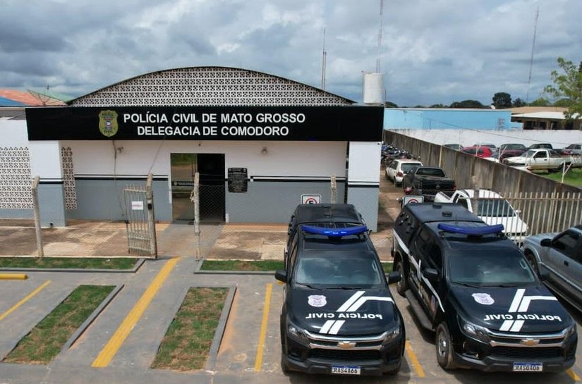 Polícia Civil cumpre prisão de jovem condenado por estupro em Comodoro, MT