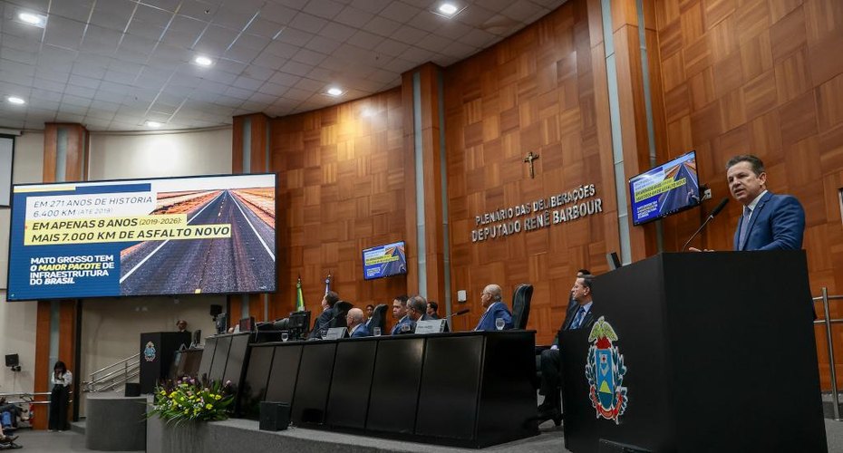 Governador destaca evolução de MT e agradece parceria do Legislativo no crescimento do Estado