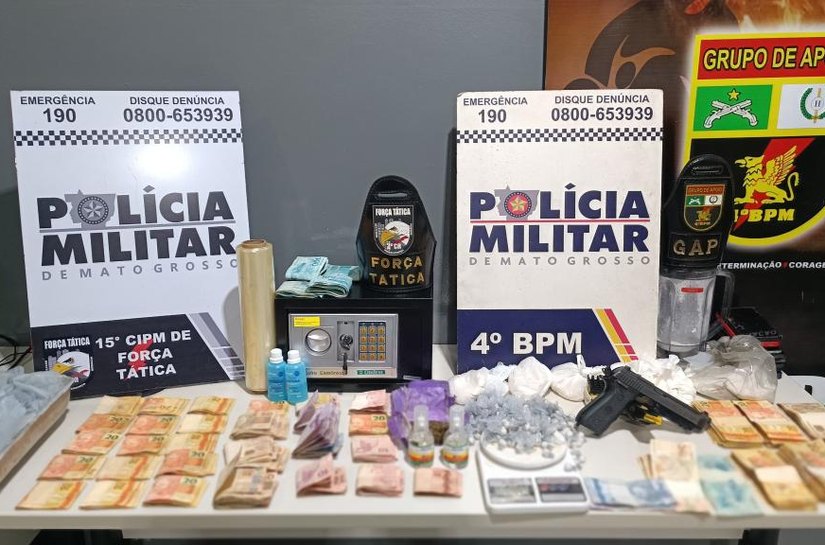 Polícia Civil apreende 211 tabletes de pasta base de cocaína em Mirassol d’Oeste, MT