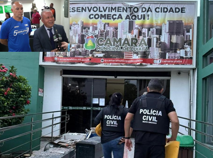 OPERAÇÃO “GORJETA” EXPLODE NA CÂMARA DE CUIABÁ: Chico 2000 é afastado, Chiroli e servidores viram alvo por desvio de emendas