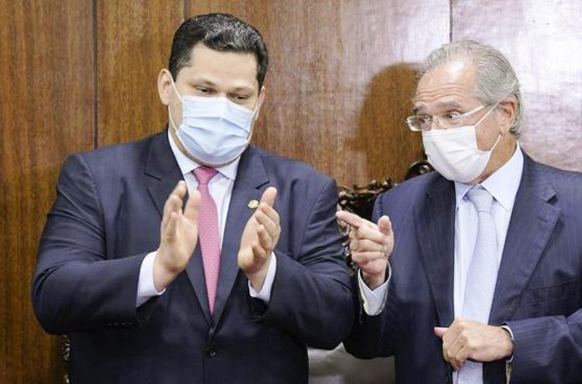 Guedes busca apoio de Alcolumbre à ‘nova CPMF’