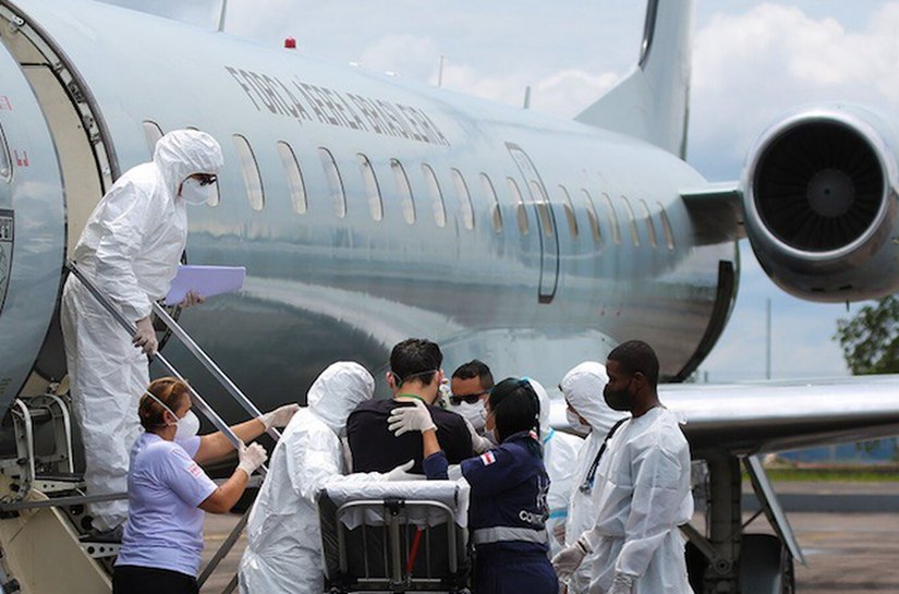 Levar pacientes com covid-19 de norte a sul do país: “A maior dor foi ter que dizer ‘não’ aos mais graves”