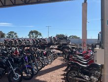 Polícia Militar frustra 'rolezinho' e apreende 91 motocicletas em Rondonópolis,MT