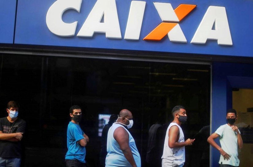 Caixa abre hoje 770 agências para pagar auxílio emergencial e FGTS