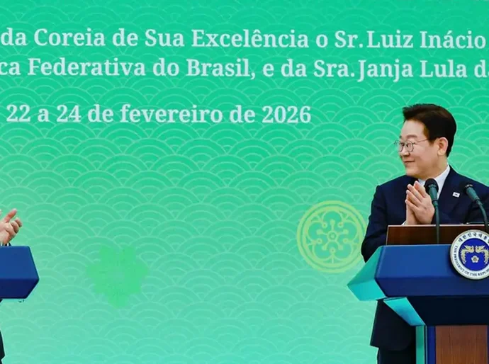 Em Seul, Lula anuncia acordos comerciais com a Coreia do Sul