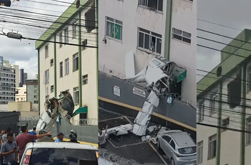 Bombeiros confirmam duas mortes após queda de avião em BH