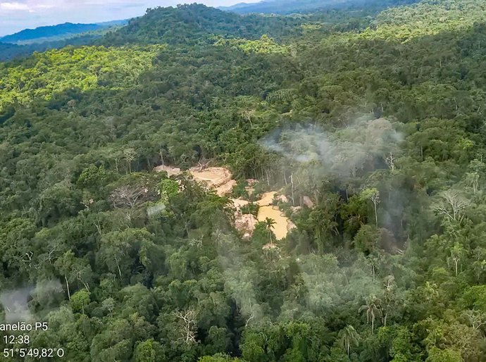 Operação retira ocupações de duas terras indígenas no Pará