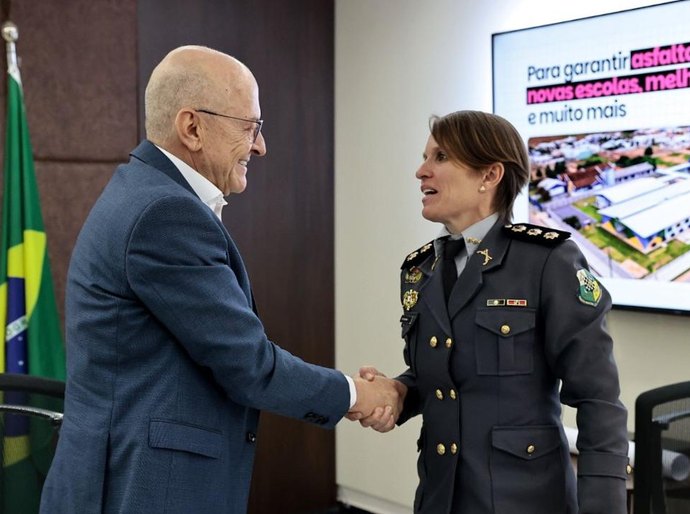 Governador Otaviano Pivetta anuncia coronel da PM Susane Tamanho para comandar Sesp