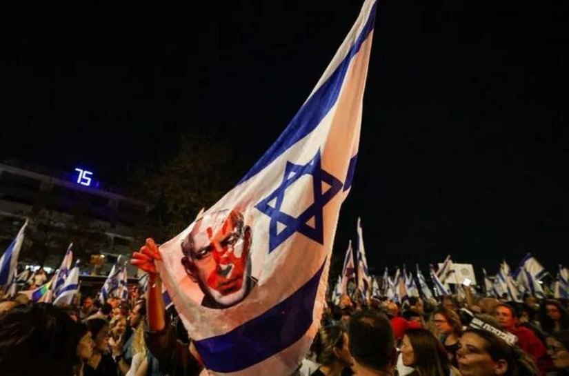 O megaprotesto contra Netanyahu que revela a forte divisão política em Israel