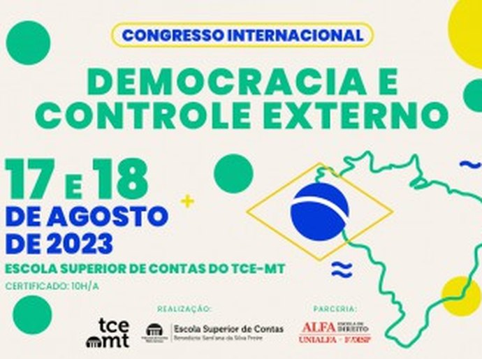 Congresso Internacional do TCE-MT aborda políticas públicas e controle externo no primeiro dia; confira programação