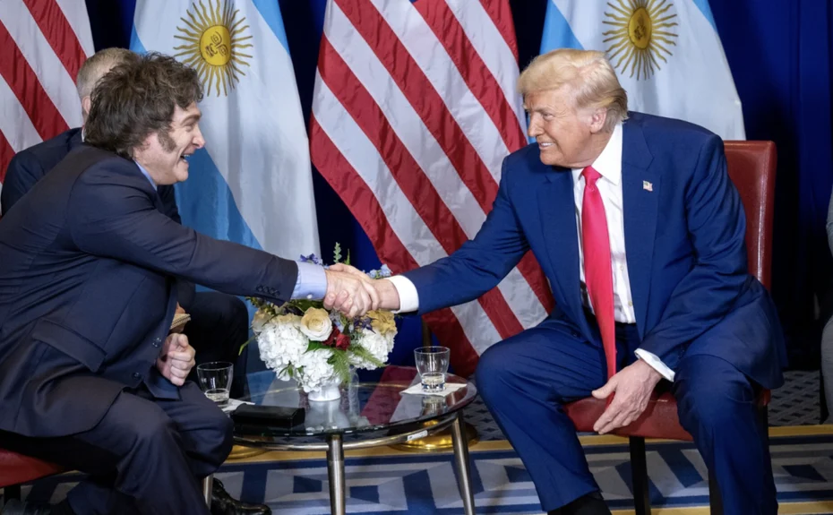 Trump diz que Milei teve 'muita ajuda' dos EUA para vencer eleições